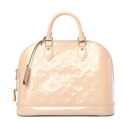 Louis Vuitton Vernis Alma PM Dune 1 of 10