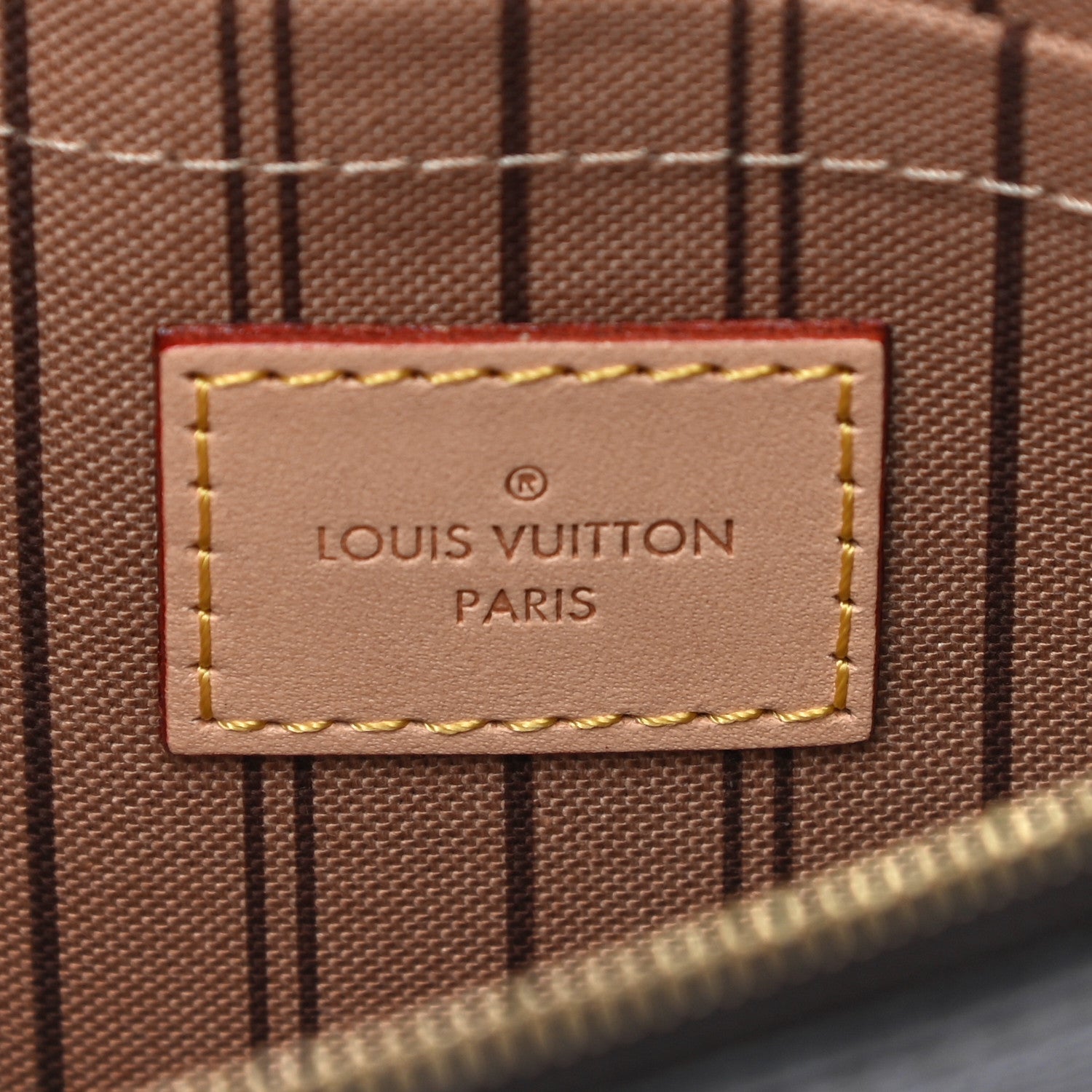 Louis Vuitton Monogram Neverfull MM GM Pochette 6 of 9