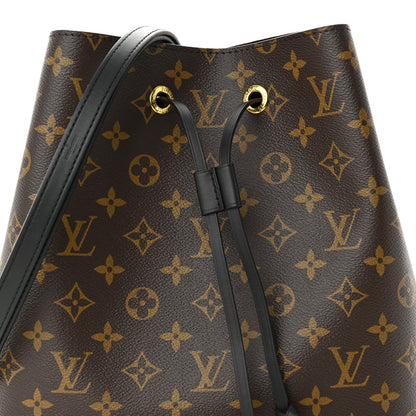 Louis Vuitton Monogram Neonoe MM Black 7 of 9
