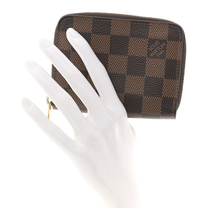 Louis Vuitton Damier Ebene Zippy Coin Purse 2 of 7
