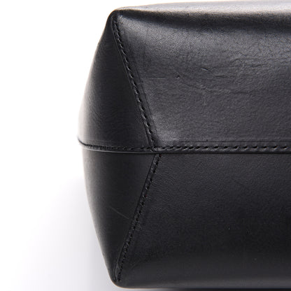 Mansur Gavriel Calfskin Small Shopping Tote Black Flamma 11 of 15