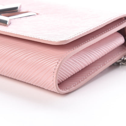 Louis Vuitton Epi Twist Chain Wallet Rose Ballerine 8 of 9