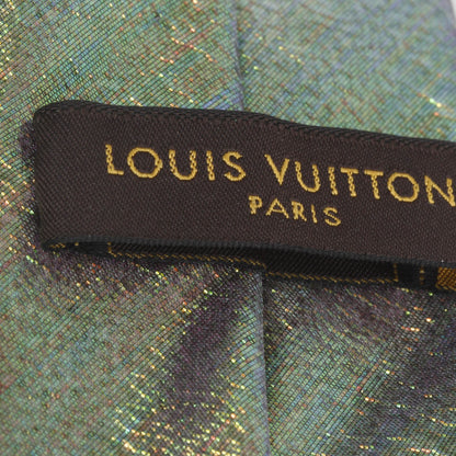 Louis Vuitton Mens Silk Polyester Shimmer Tie 5 of 8