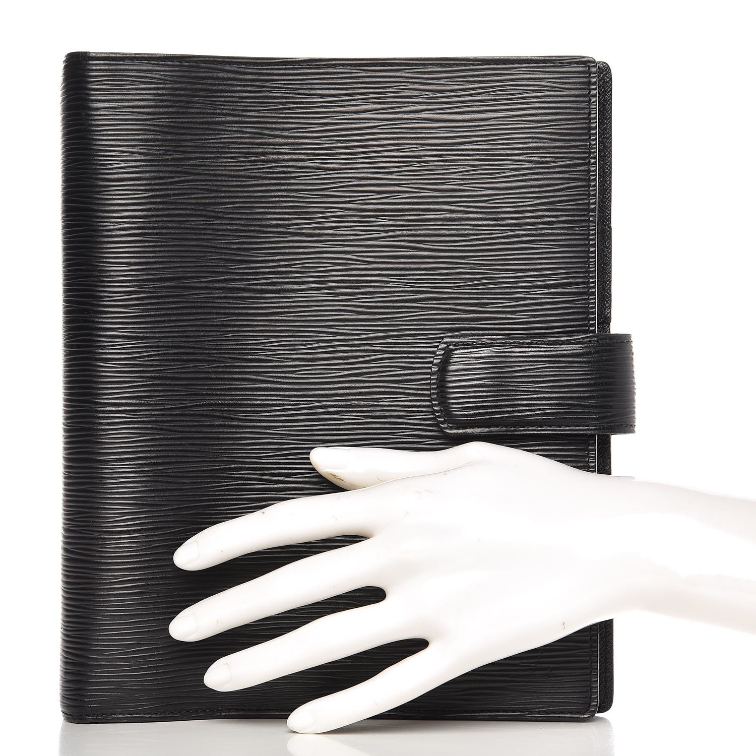 Louis Vuitton Epi Large Ring Agenda Black 2 of 7
