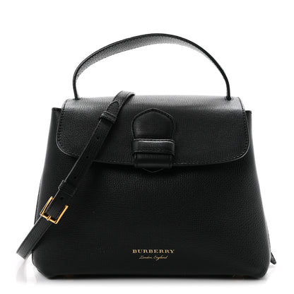 Burberry Derby Calfskin House Check Small Camberley Black 1 of 10