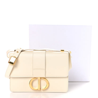 Christian Dior Box Calfskin 30 Montaigne Flap Bag Latte 12 of 12
