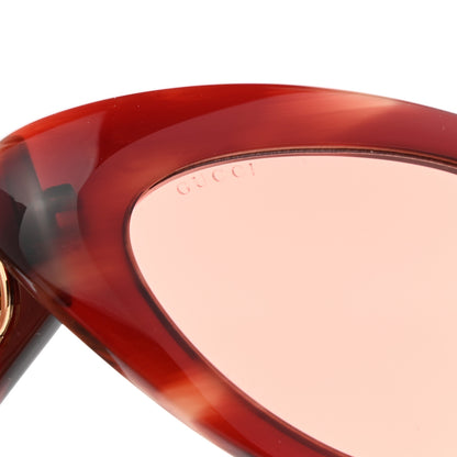 Gucci Cat Eye Sunglasses GG0895S Havana 7 of 8