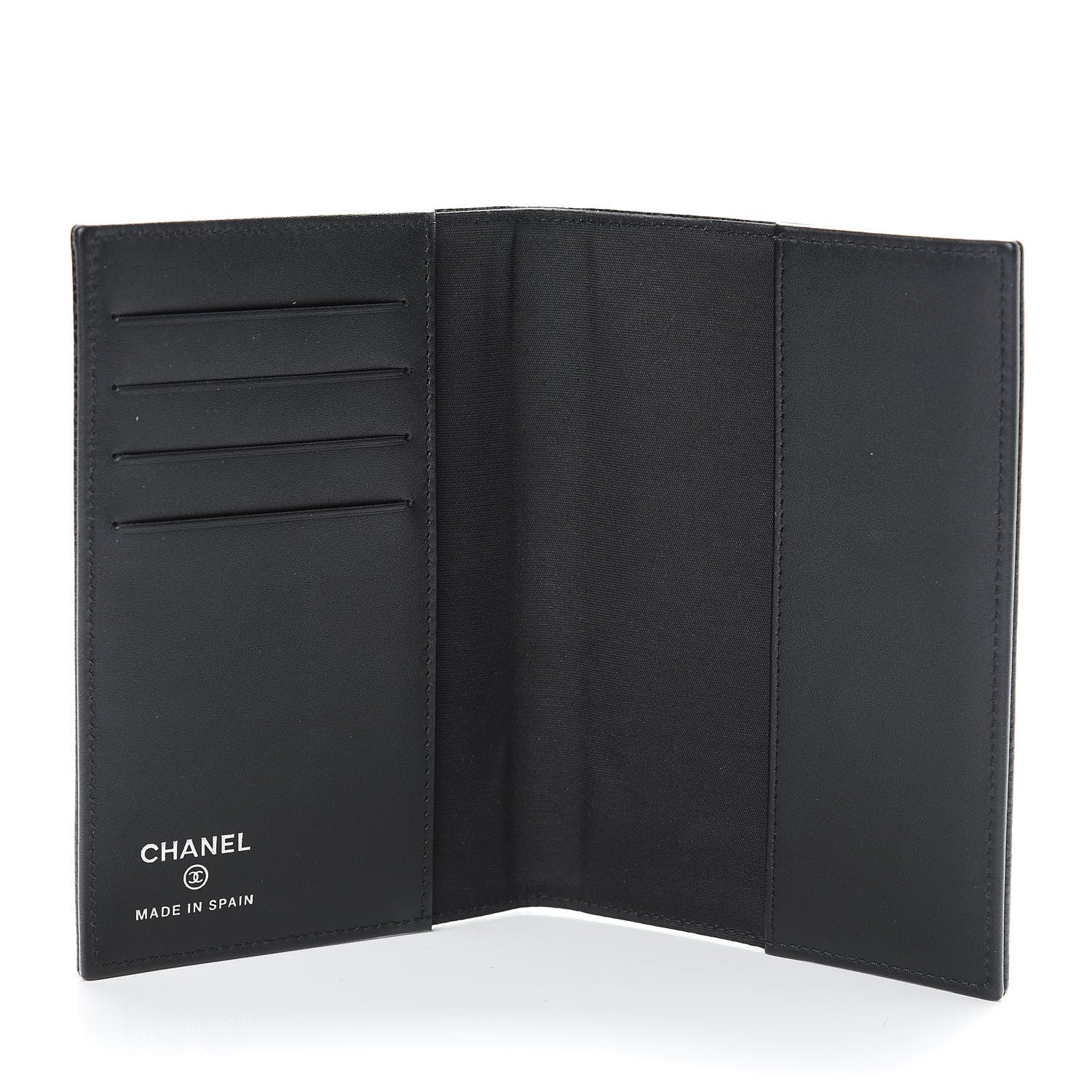 Chanel Caviar Timeless Passport Holder Black 5 of 7