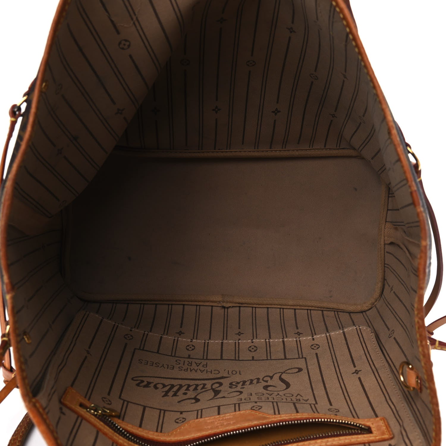 Louis Vuitton Monogram Neverfull MM 4 of 16