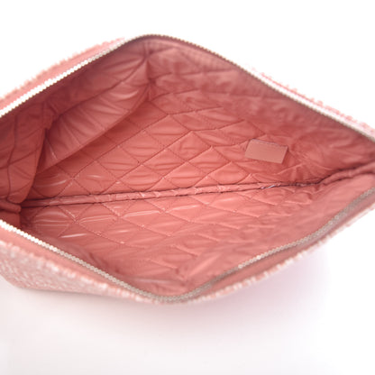 Chanel Canvas Small Deauville Pouch Pink 7 of 10