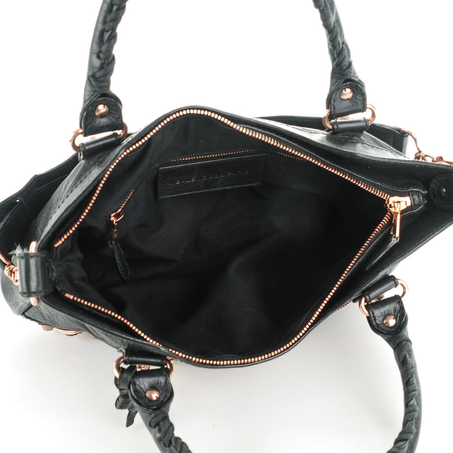 Agneau Giant 12 Rose Gold Hardware First Black