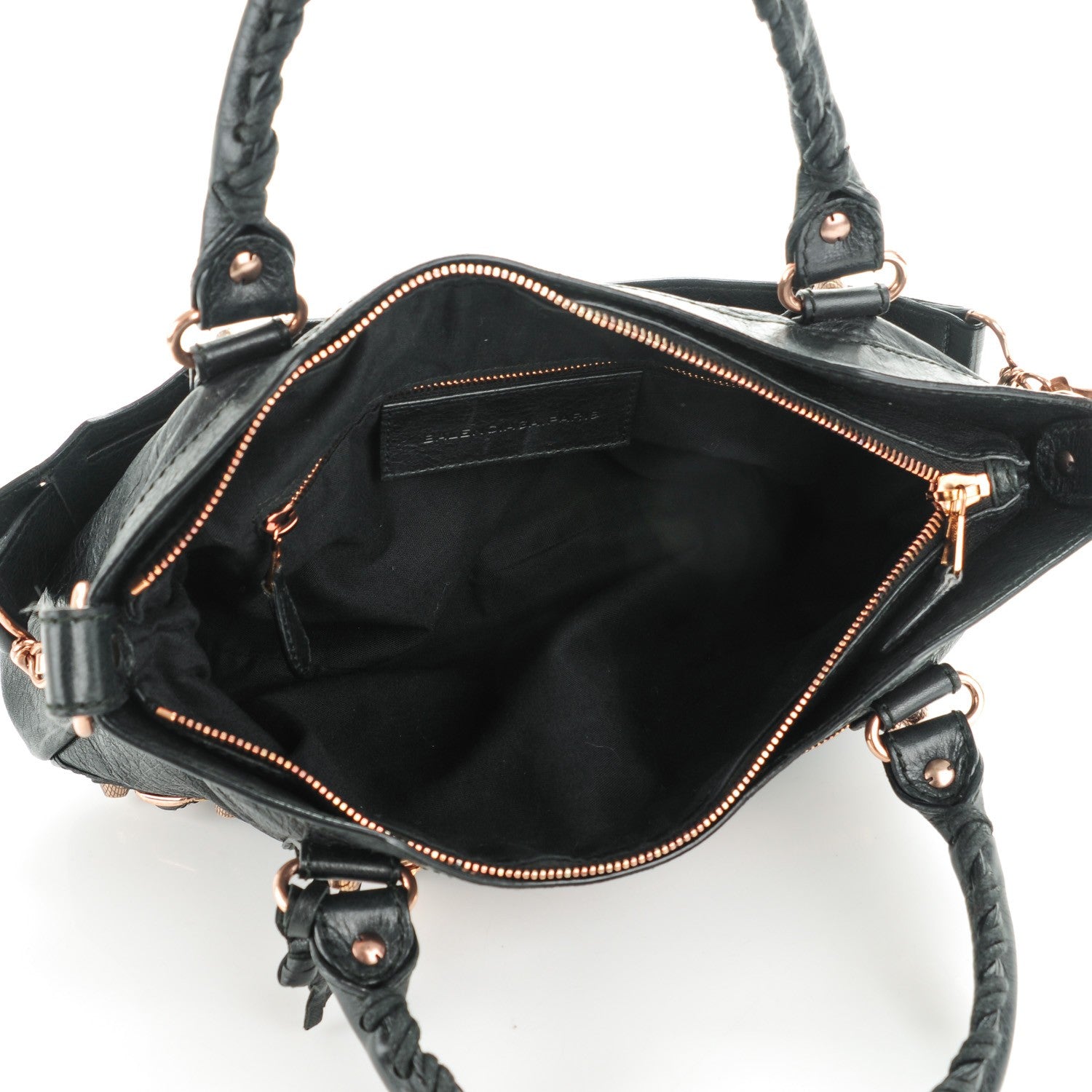 Balenciaga Agneau Giant 12 Rose Gold Hardware First Black 5 of 7