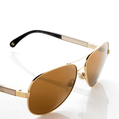 Chanel Aviator Sunglasses 4179 Gold 6 of 8