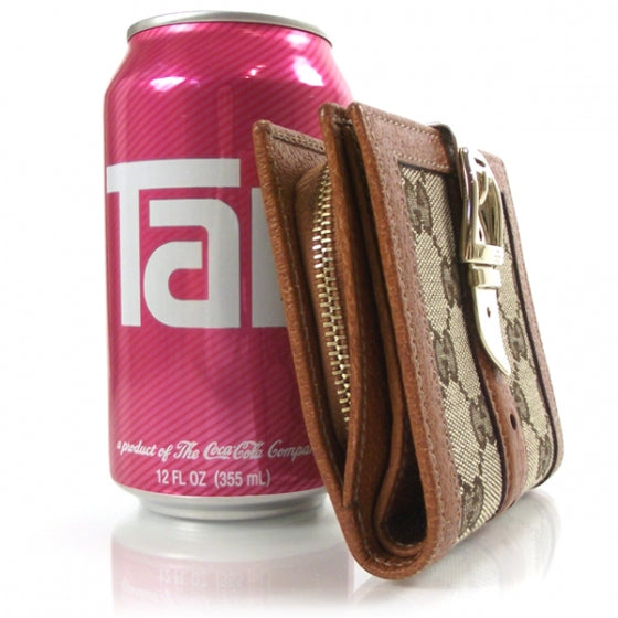 Monogram Buckle French Wallet