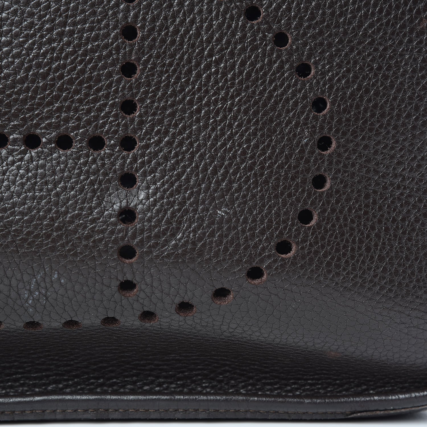 Hermes Taurillon Clemence Evelyne II GM Chocolate 16 of 23