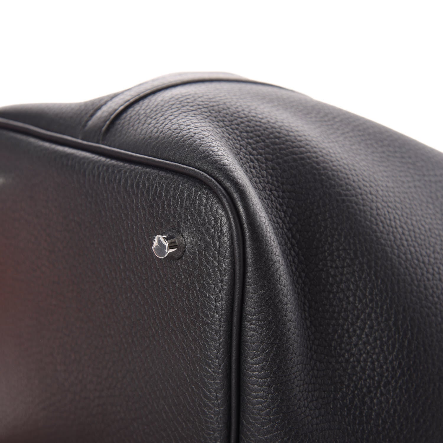 Hermes Taurillon Clemence Picotin Lock 22 MM Black 6 of 12