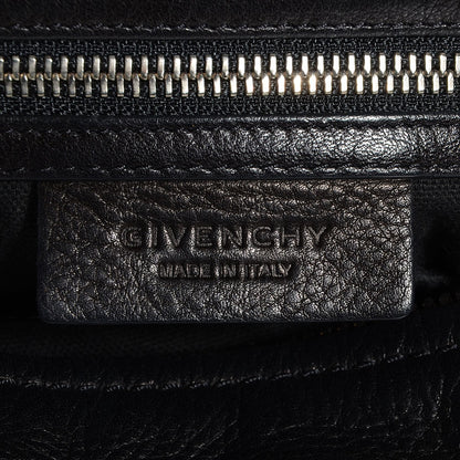 Givenchy Waxed Calfskin Medium Studded Pandora Black 6 of 9