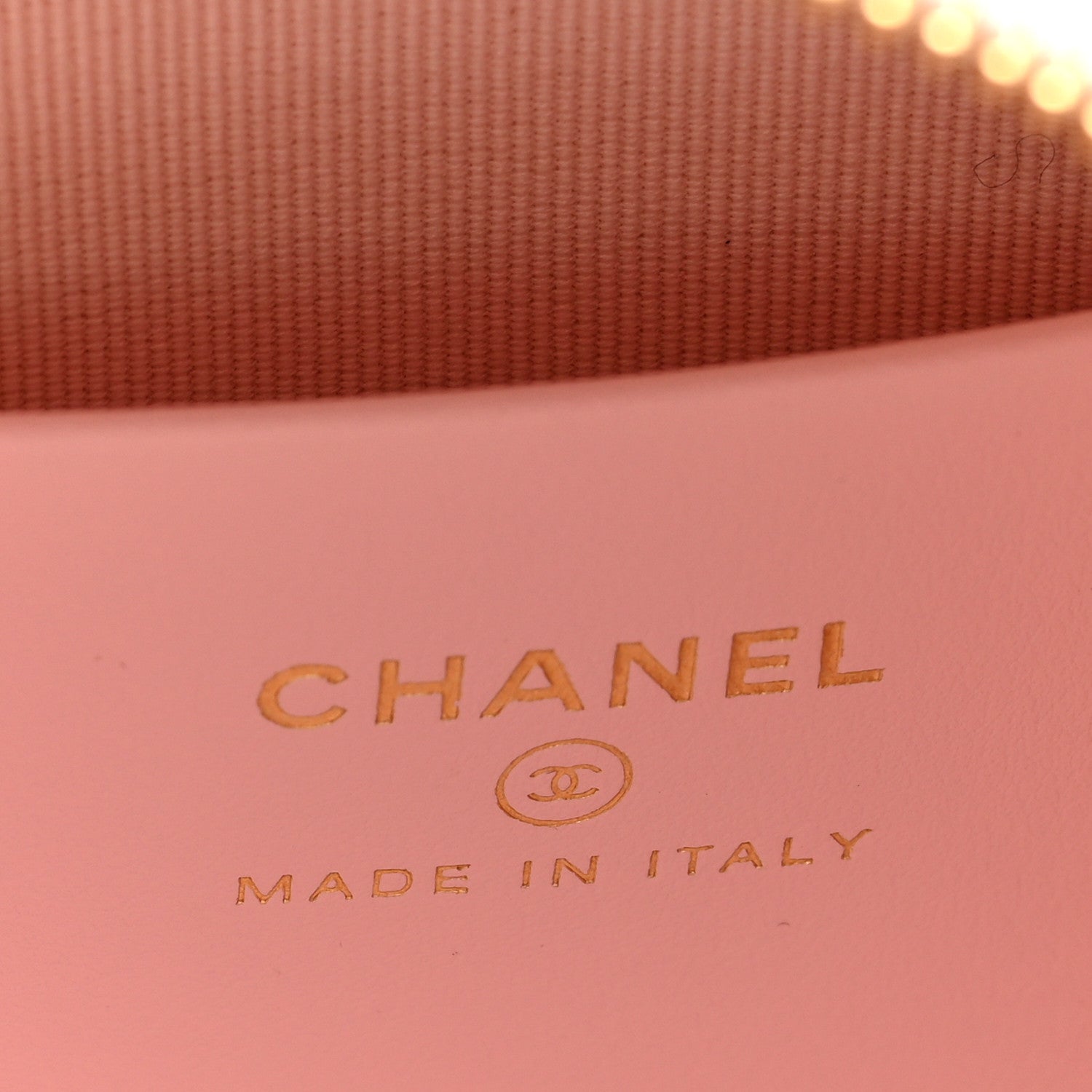 Chanel Shiny Caviar Hobo Clutch With Chain Light Pink 6 of 10