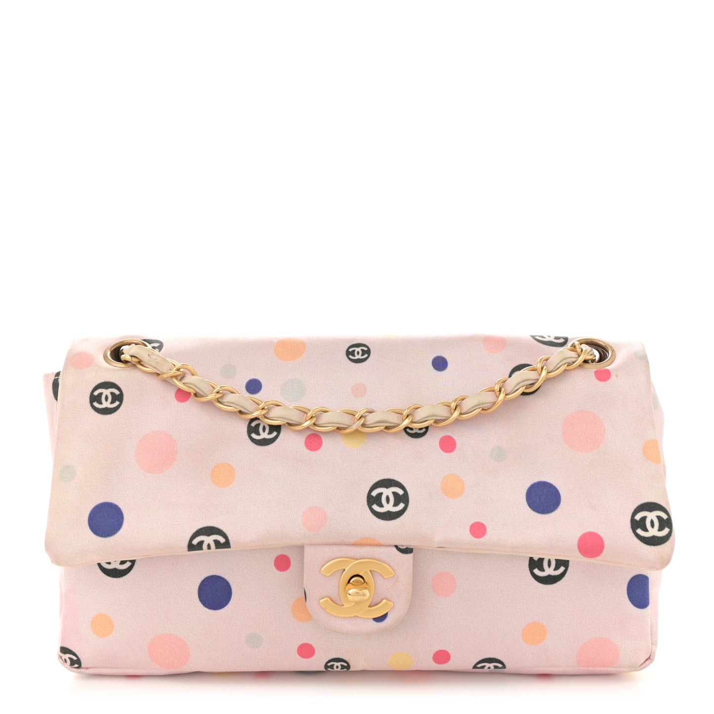 Satin Printed Small Single Flap Mutlicolor