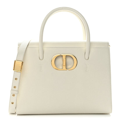 Christian Dior Grained Calfskin Large St. Honore Tote Latte 1 of 10