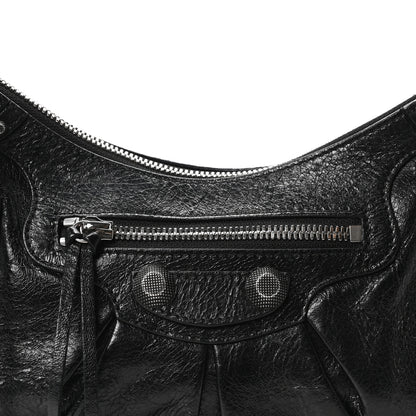 Balenciaga Agneau Arena Small Le Cagole Shoulder Bag Black 9 of 11