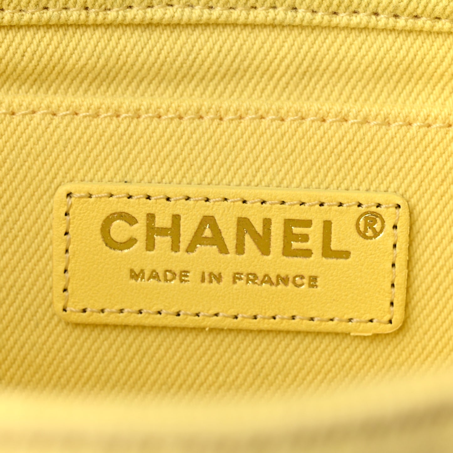 Denim Coco Flap Yellow