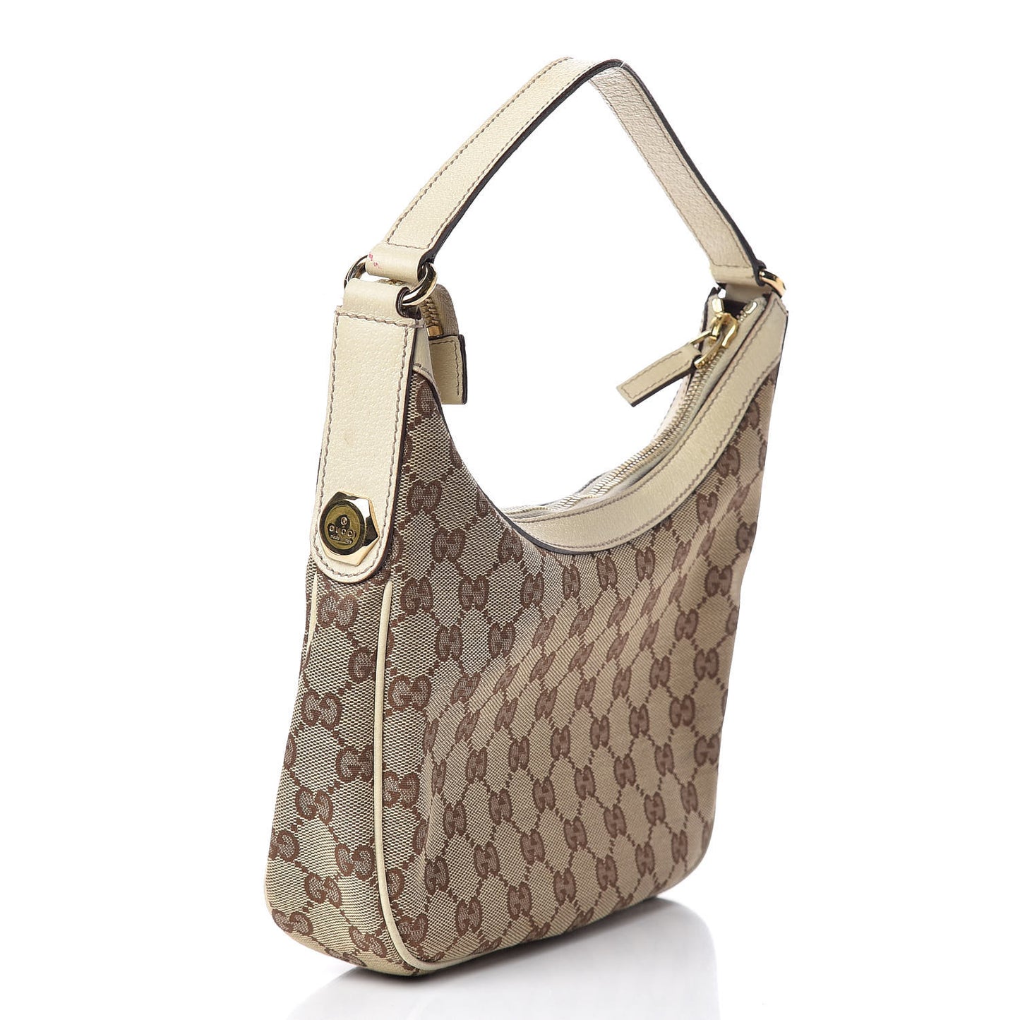 Monogram Small Charmy Hobo Ivory