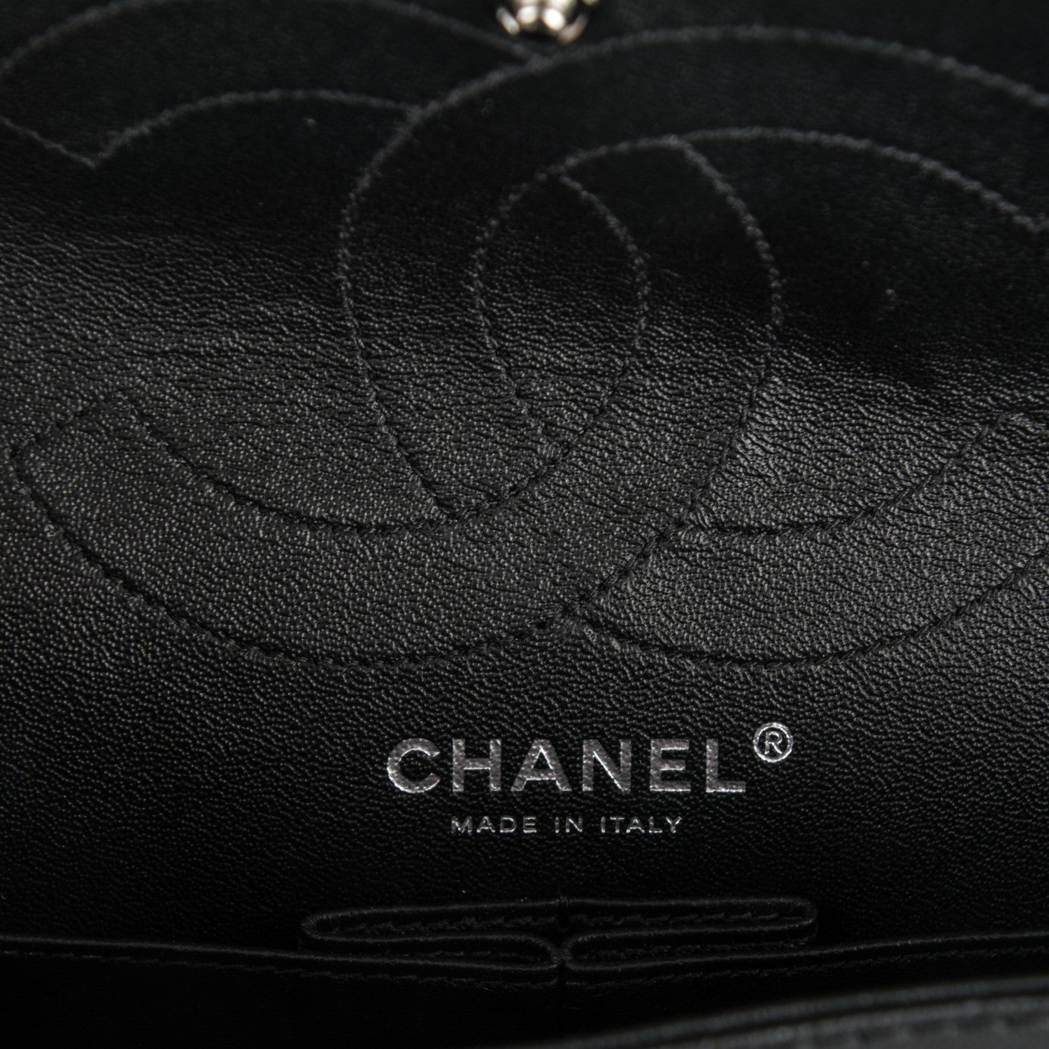 Chanel Crumpled Calfskin Quilted 2.55 Reissue 226 Double Flap So Black 6 of 8