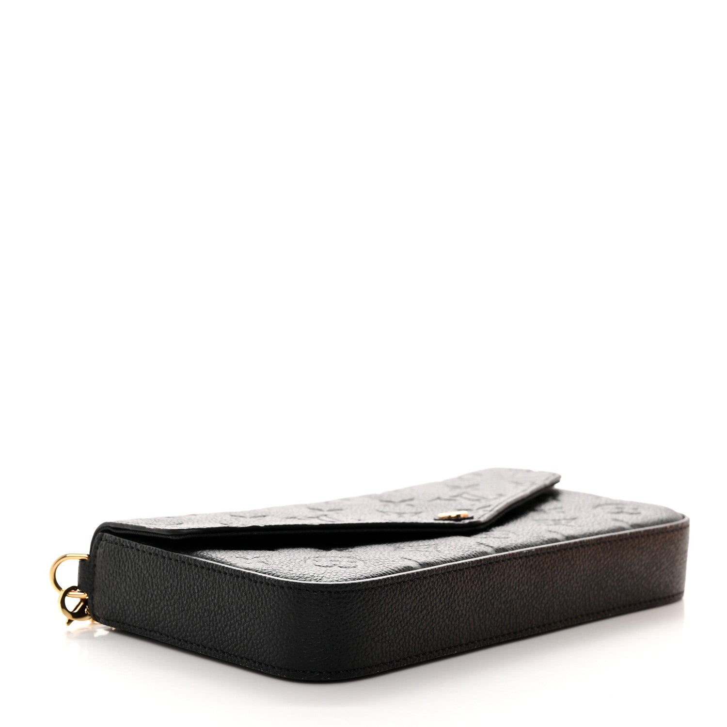 Louis Vuitton Empreinte Pochette Felicie Chain Wallet Black 5 of 9