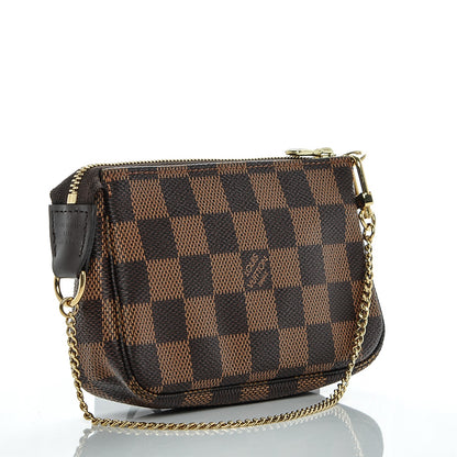 Louis Vuitton Damier Ebene Mini Pochette Accessories 3 of 6