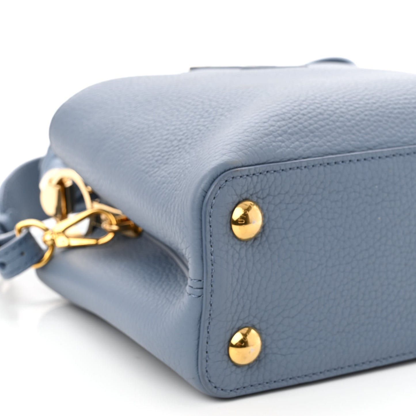 Taurillon Scrunchie Capucines BB Blue
