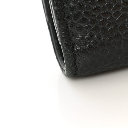 Chanel Caviar Timeless CC Large Gusset Flap Wallet Black 10 of 12