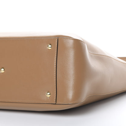 Fendi Vitello Glacier Medium FF Tote Nocciola 9 of 9