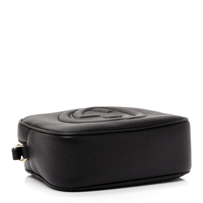 Gucci Pebbled Calfskin Small Soho Disco Bag Black 3 of 10