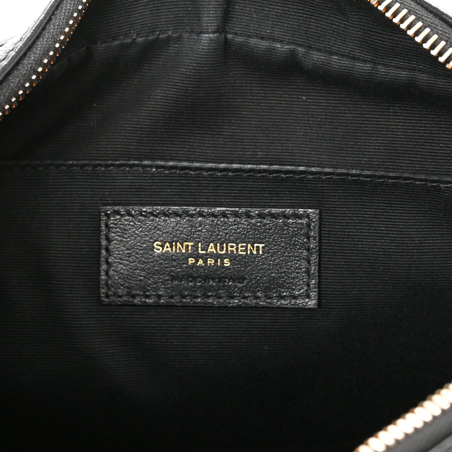 Calfskin Matelasse Monogram Lou Camera Bag Black