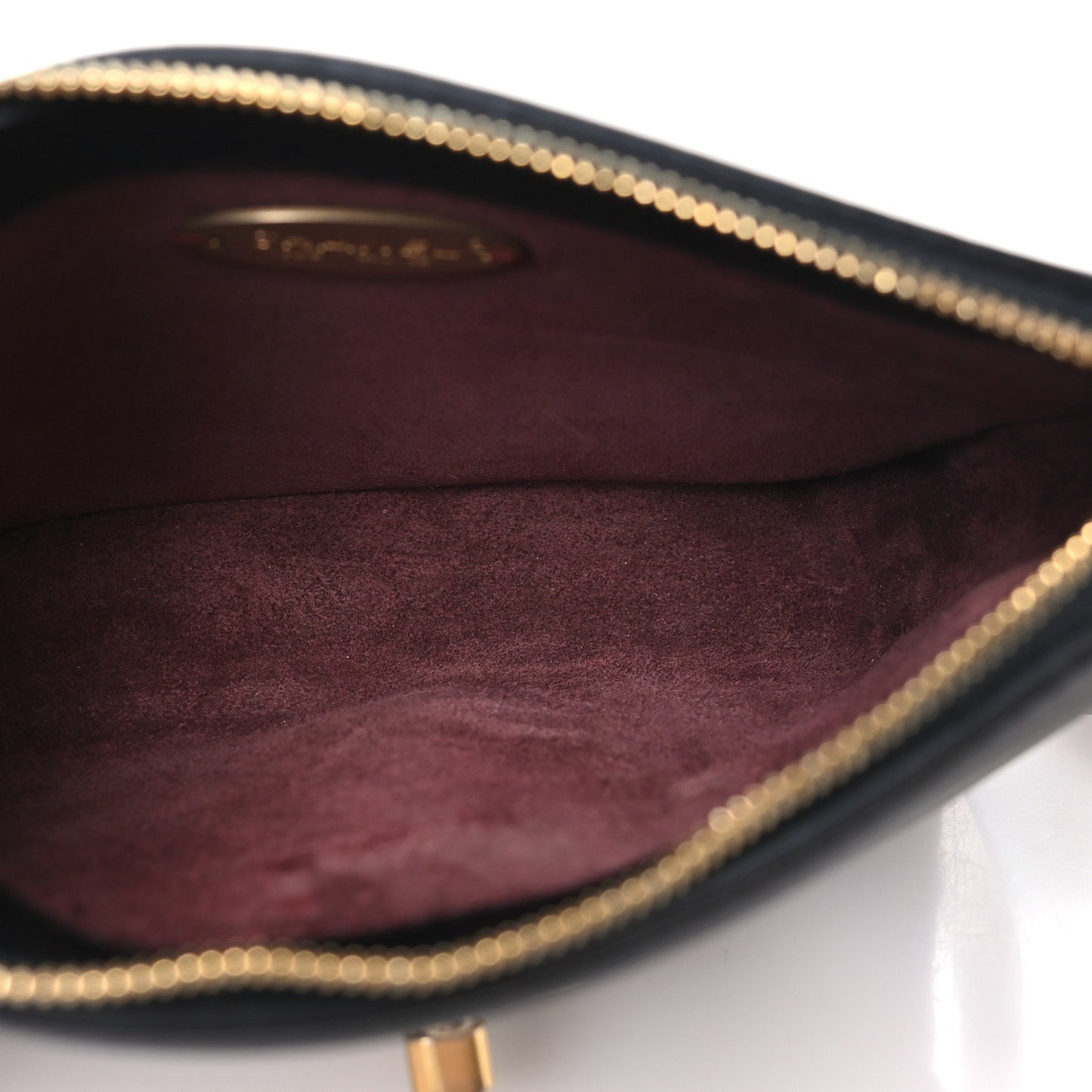 Calfskin Quilted Multi Pouching Flap And Coin Purse Black