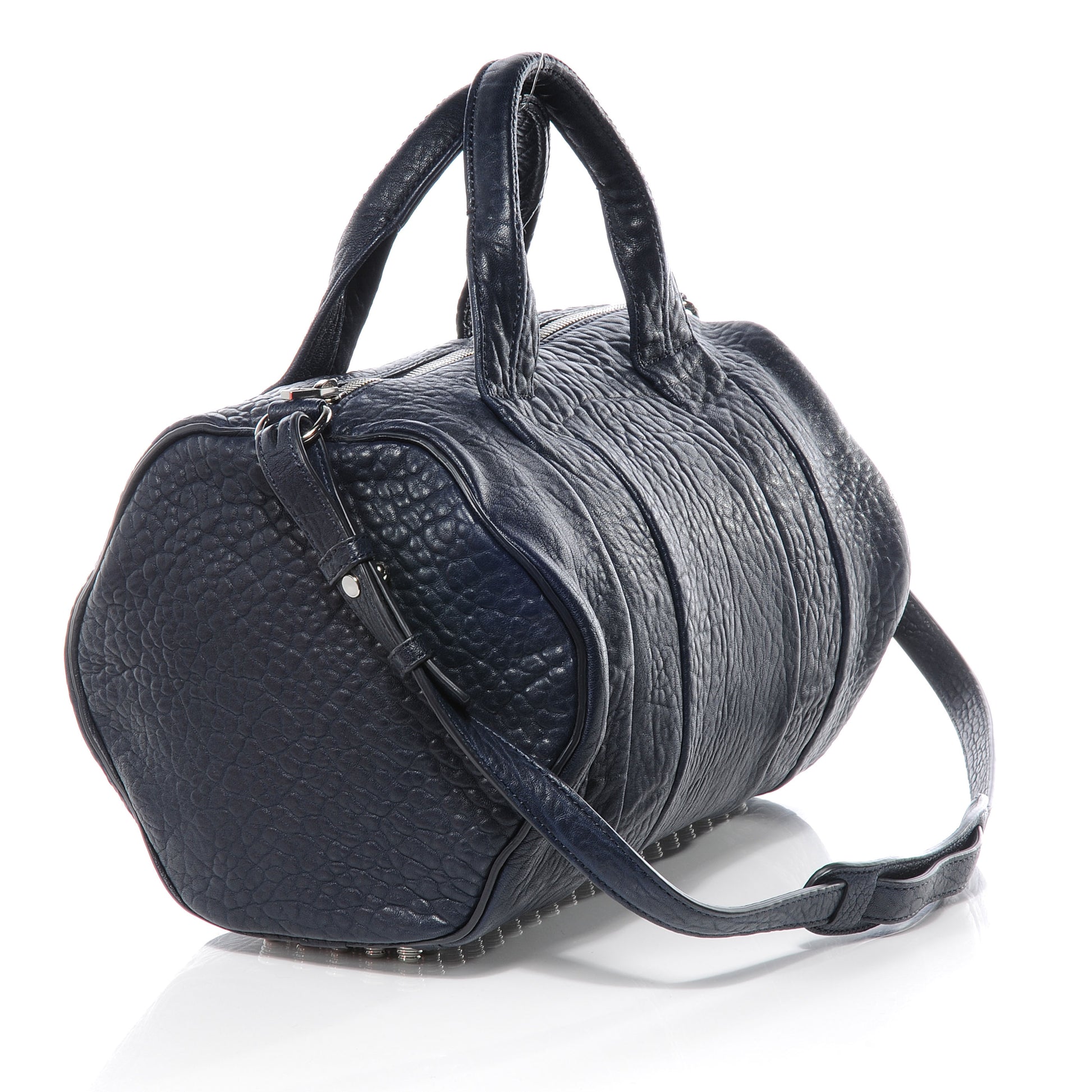 Alexander Wang Leather Rocco Navy 3 of 6