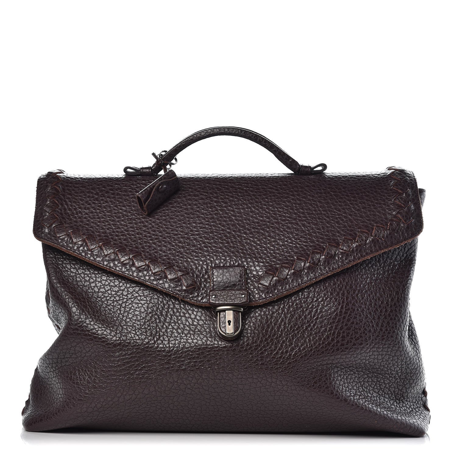 Bottega Veneta Grained Calfskin Briefcase Gladiol 1 of 10