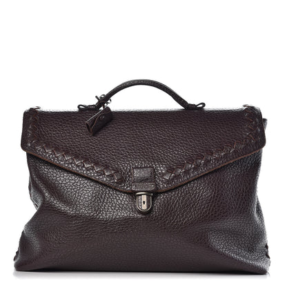 Bottega Veneta Grained Calfskin Briefcase Gladiol 1 of 10