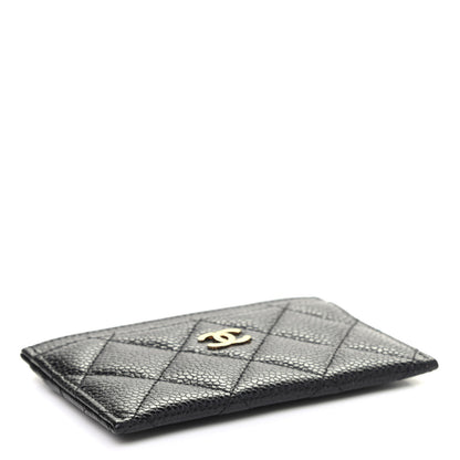 Chanel Caviar Quilted Card Holder Black 4 of 7