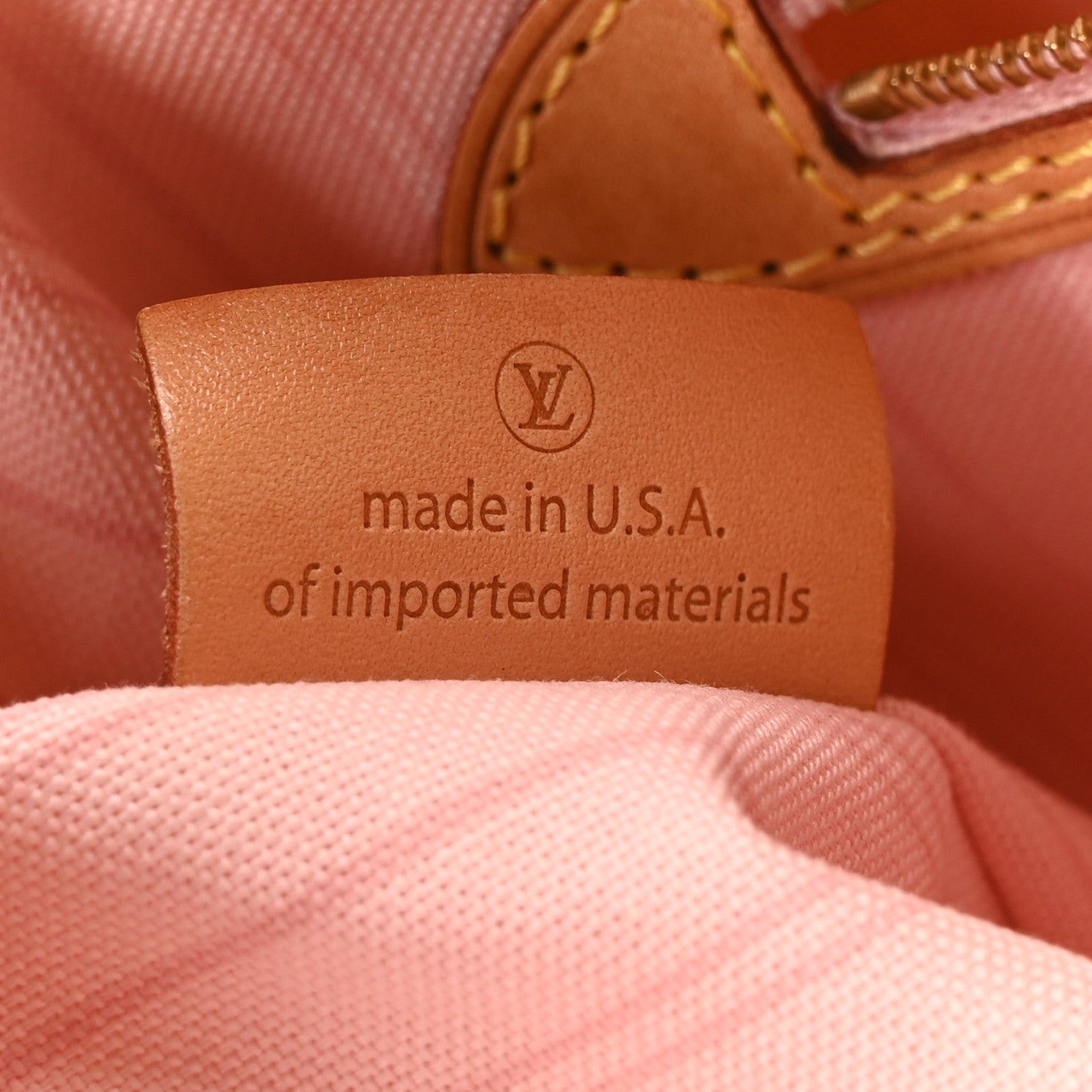 Louis Vuitton Damier Azur Delightful MM Rose Ballerine 7 of 11