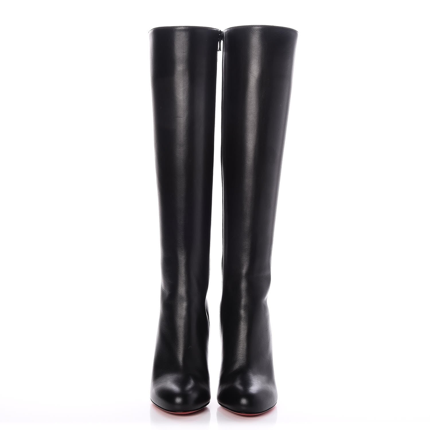Christian Louboutin King Calf Fifi Botta 100 Boots 37 Black 2 of 12