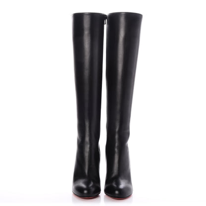 Christian Louboutin King Calf Fifi Botta 100 Boots 37 Black 2 of 12