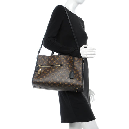 Louis Vuitton Monogram Popincourt MM Black 2 of 9