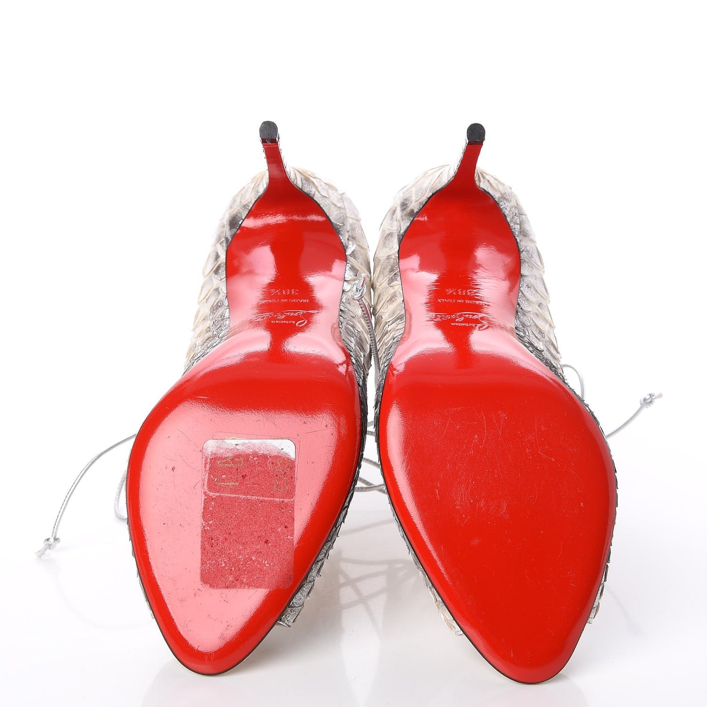 Python Megavamp 100 Pumps 38.5 Silver