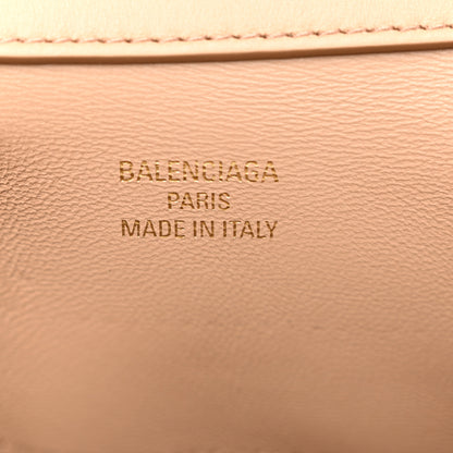 Balenciaga Natural Smooth Calfskin Mini Rodeo Top Handle Handbag Latte 6 of 10