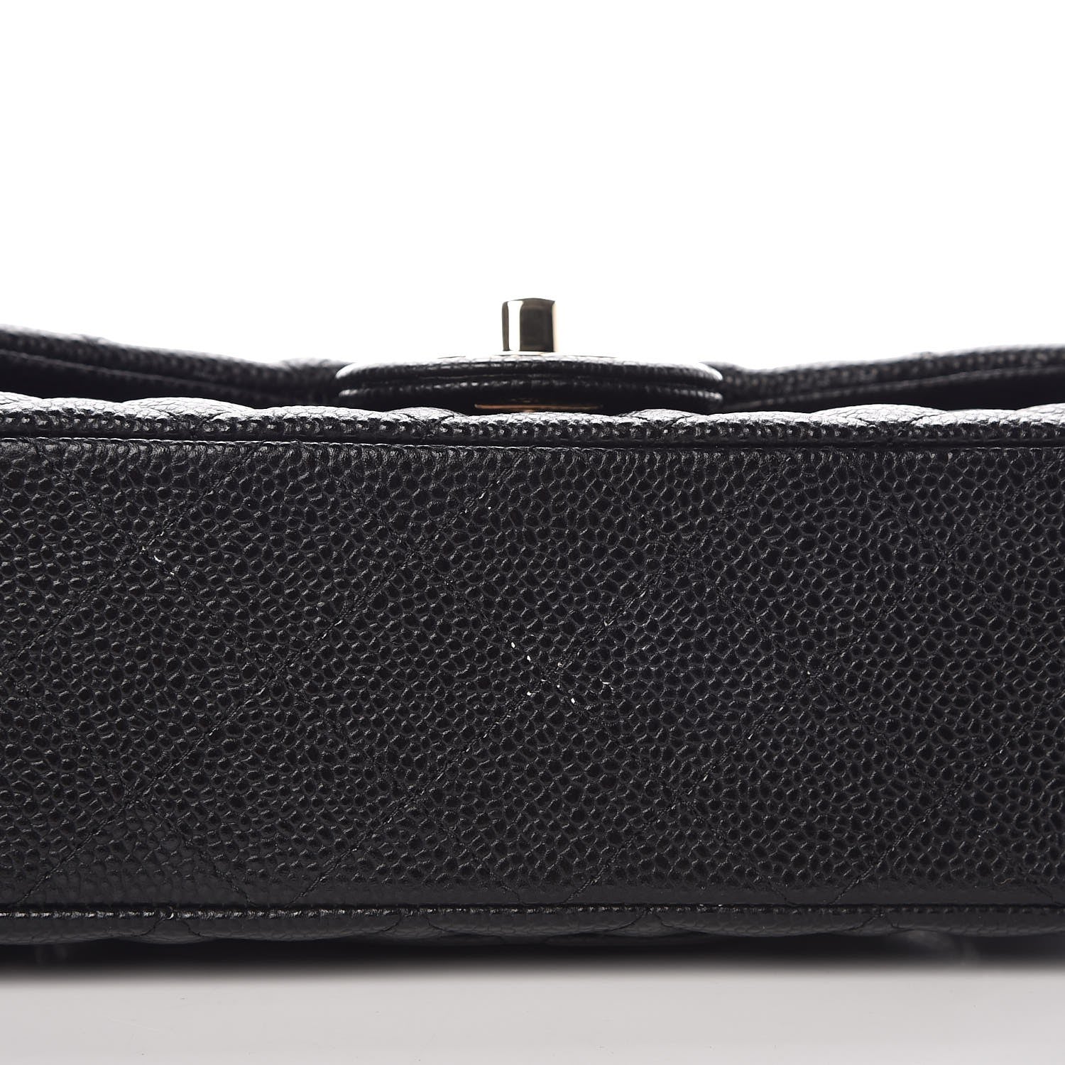 Chanel Caviar Quilted Mini Rectangular Flap Black 8 of 9