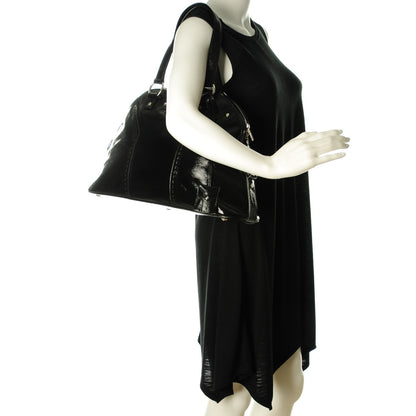 Saint Laurent Patent Large Muse Black 2 of 7