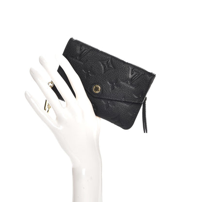Louis Vuitton Empreinte Key Pouch Black 2 of 8