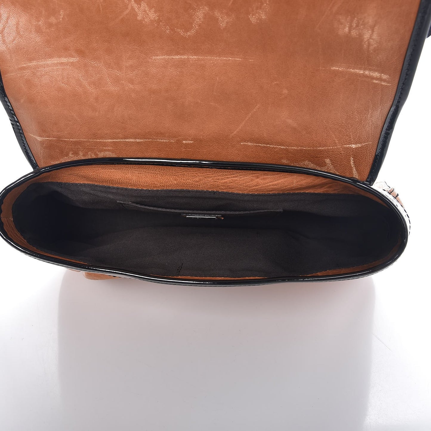 Nappa Patent B Bag Osso Black